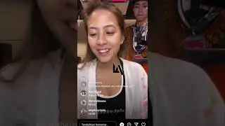 Live IG Zara dhisty alasan Zara make up ketika sedang live IG..!
