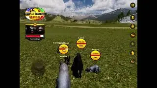 In the shade of the rendezvous! | WolfQuest 2.7 | Red Stained roots pack ep 5