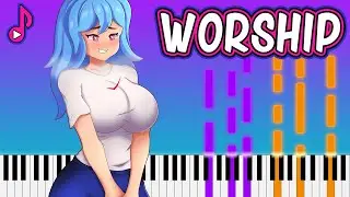 Worship — Friday Night Funkin' (FNF Piano Tutorial)