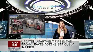 Updates: Apartment Fire in the Bronx Leaves Dozens Seriously Injured