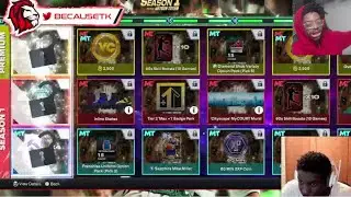 SEASON 1 PRO PASS AWARDS AND INSANE LEVEL 40 PINK DIAMOND NBA2K25 MyTeam! (BECAUSETK)