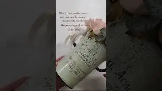 Reciclaje de una lata y una maceta #artesanato #manualidades #reciclajecreativodiy