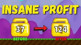 INSANE PROFIT 🤑 WITH GHOST-CATCHING (MUST WATCH!!!) | Growtopia How To Get Rich 2021 | TriggerFear