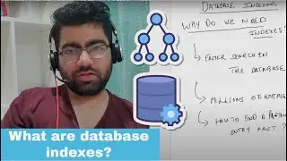 WHAT ARE DATABASE INDEXES ? | SQL vs NO SQL | B+ TREES