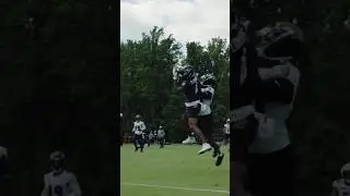 Lamar to Zay Flowers ravens mini camp NFL #shorts #nfl #lamarjackson #ravens