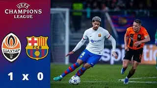 CHAMPIONS LEAGUE: SHAKHTAR DONETSK 1 x 0 BARCELONA