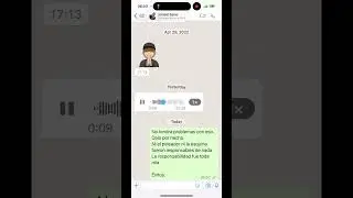 Las últimas amenazas de Ismael Salas hacia mi.