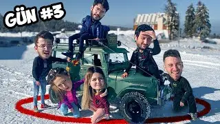 ARABADAN ELİNİ SON ÇEKEN KAZANIR ?! #3 ❄️⛄️