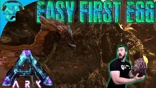 ARK Aberration - The Easiest Way to get your FIRST Rock Drake Egg 🐉🥚! S1E16