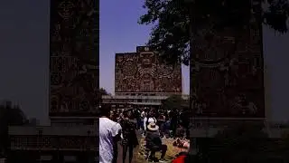 Eclipse solar 2024 en Ciudad Universitaria #shorts