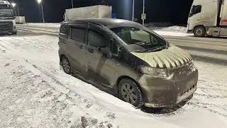 Driving from Vladivostok in freezing temperatures | Trucks freeze
