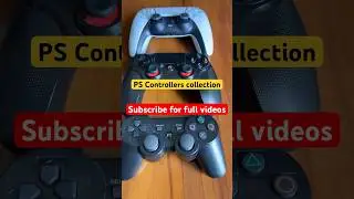 PS Controllers collection| play station controllers #shorts #ps3 #ps4 #ps5  #hashincludeelectronics