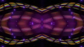 245  4K Rainbow Crawling Worm Element 2160p Motion Background 2