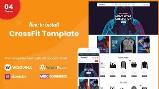 How to install CrossFit - Fashion WooCommerce WordPress Theme