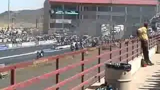 Tony Schumaker Final Dragster Race at Bandimere