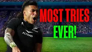 Who has gotten the MOST TRIES in All Blacks history? 🥇