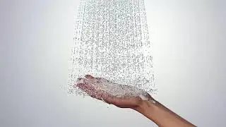 Верхний душ у Hansgrohe, тип струи - дождь