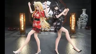 😘💕❤️【Date A Live MMD／4K／60FPS】Tokisaki Kurumi & Mayuri【希 望 人 没 事】❤️💞🥰