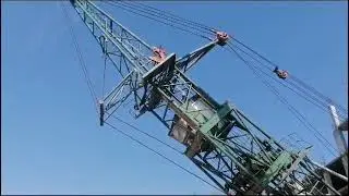 Демонтаж башни, четко, нежно,резко😊