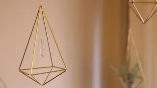 Himmeli Geometric Decor ♥ DIY