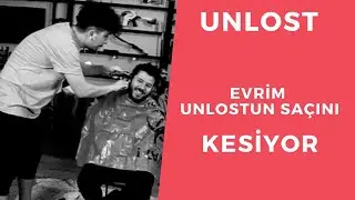 Evrim Unlostun Saçını Kesiyor