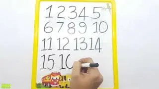 Write 1 to 20 Numbers