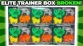 Pokemon Evolving Skies BROKEN Elite Trainer Box OPENING! *2023 RESTOCK*