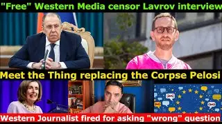Western World's Sorry A@@ state. Censorship+Firing. Meet the 