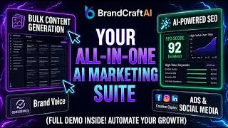 BrandCraftAI: The Ultimate AI Content Generator & SEO Optimizer for E-commerce