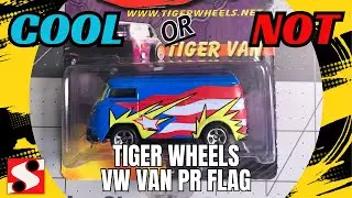COOL or NOT Tiger Wheels PR Flag Tiger Van #shorts #tigerwheels #puertorico #vwvan