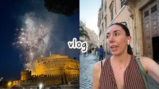 Italian vlog: vita quotidiana a Roma tra giugno e luglio, un libro che vi consiglio (Subtitles)