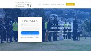 Cómo crear cuenta de reclutamiento en línea de la Policia Nacional.