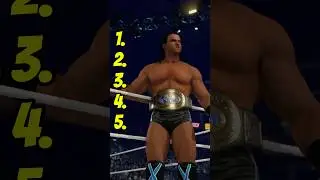 Blind Ranking 5 Former Intercontinental Champions In WWE 2K24! #wwe2k24 #shorts #blindranking