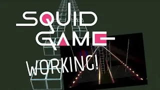 How to make the GLASS BRIDGE from Squid Game in Minecraft!