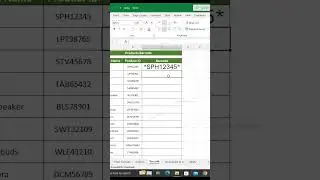 Bar Code In Excel #msexcel  #exceltech #microsoftoffice #exceltips