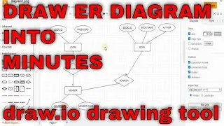 How to draw ER diagram | Entity Relationship Diagram | draw.io