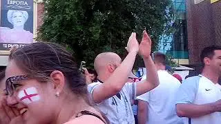 English fans in Kaliningrad
