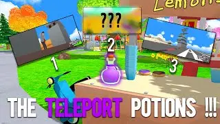 Dude Theft Wars All The Place The (Teleport) Snap Potion Can take you !!! 🤔🤔🤔