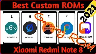 Best Custom ROM for Redmi Note 8 Pro | Top Gaming ROM for Redmi Note 8 Pro [2021]