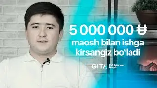 5 mln oylik bilan ishga kirsangiz bo’ladi.