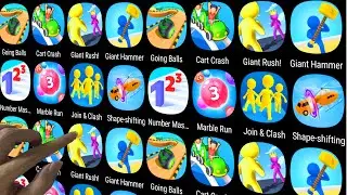 Number Master,Going Balls,Giant Rush,Cart Crash,Giant Hammer,Shape Shifting,Join & Clash,Marble Run