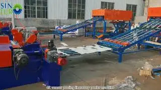 4ft veneer peeling line rotary peeler machine stacker machine