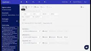 The Dashboard - Legalesign App1