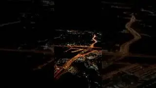 Над ночной Москвой!