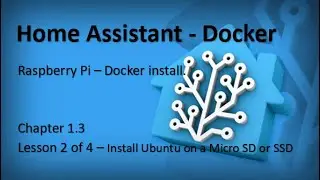 Home Assistant Docker Install Ubuntu on Micro SD card or SSD