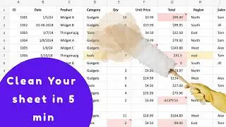 Clean Any Excel Sheet in Minutes (No Formulas Needed)