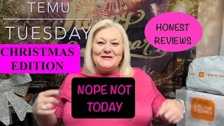 TEMU TUESDAY CHRISTMAS EDITION || NOPE NOT TODAY SERIES #30