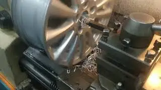Расточка ступичного отверствия...