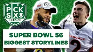 SUPER BOWL 2022 MOST INTERESTING STORYLINES FOR RAMS VS. BENGALS
