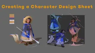 Eunbi Kang's Design Sheet Process With Wacom Cintiq 16